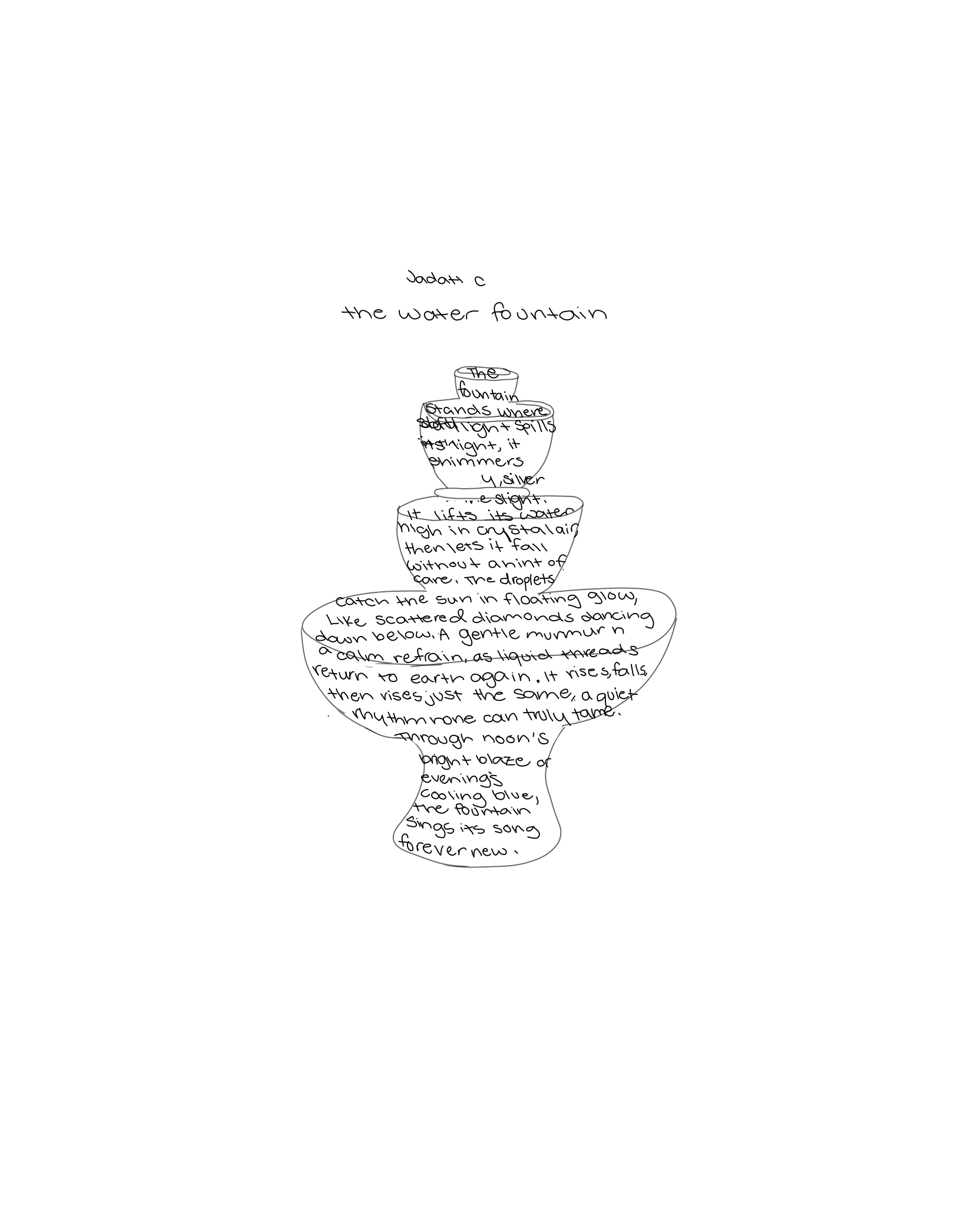Pattern poem